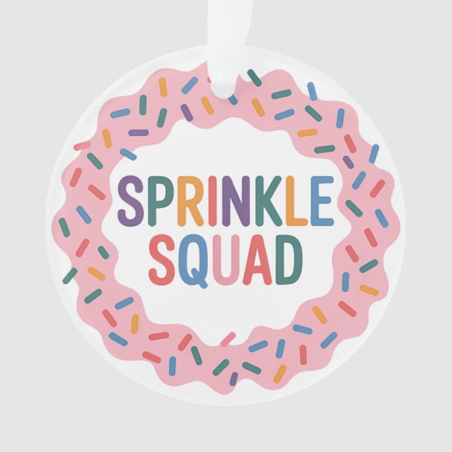 Sprinkkplatz | Baby Sprinkle Ornament (Vorderseite)