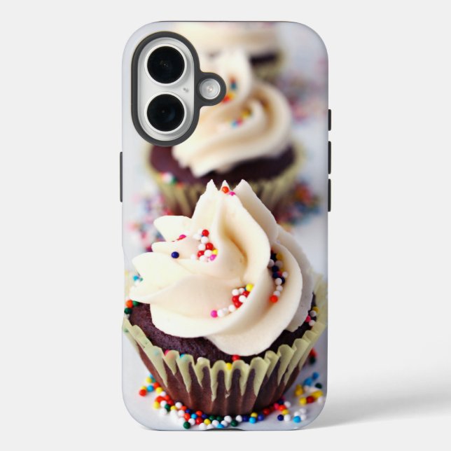 Sprinkle Cupcakes Case-Mate iPhone Hülle (Rückseite)