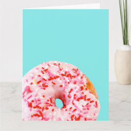 Sprinkle Donut Karte