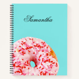 Sprinkle Donut Notizbuch