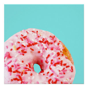 Sprinkle Donut Poster