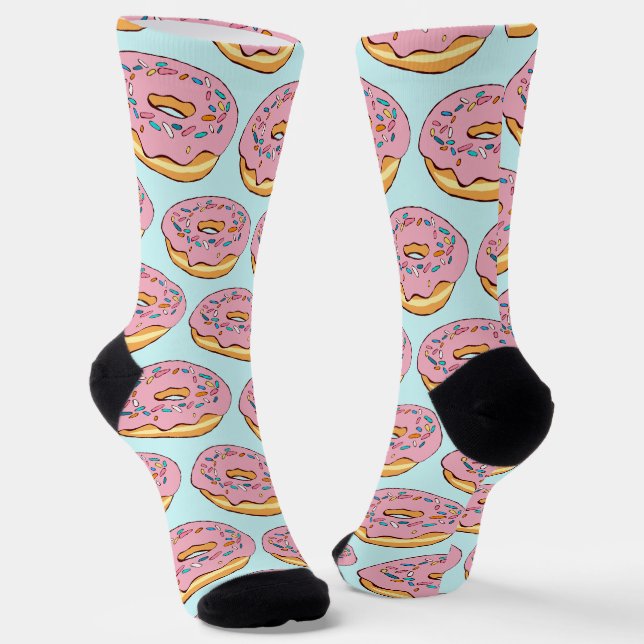 Sprinkle Donuts Socken (Gewinkelt)