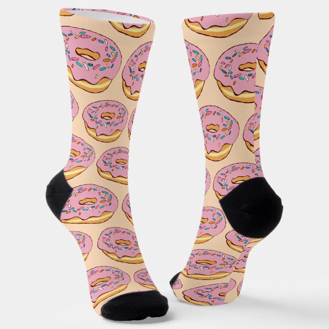 Sprinkle Donuts Socken (Gewinkelt)