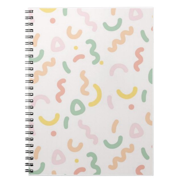 Sprinkle Fun Spiral Notebook Notizblock (Vorderseite)