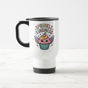 Sprinkle Kindness Cupcake Reisebecher