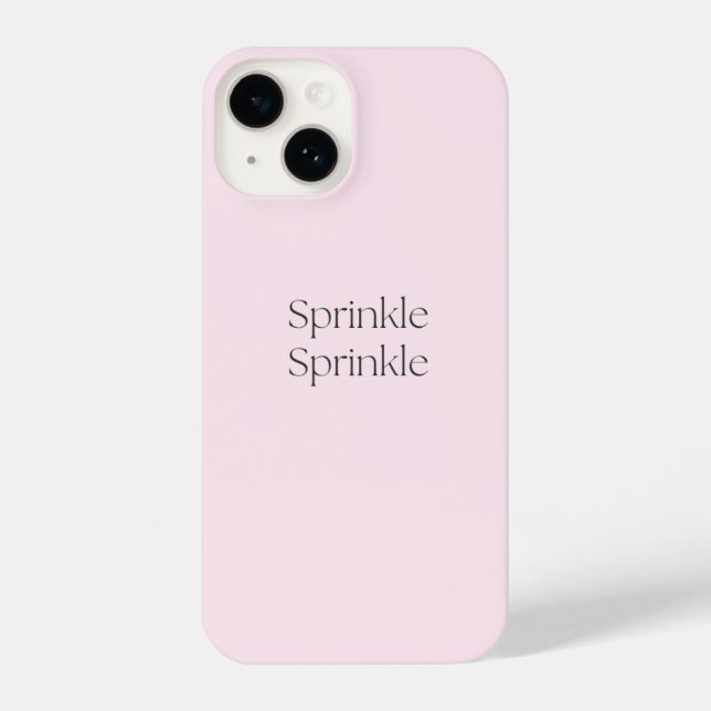 Sprinkle Sprinkle iPhone Gehäuse Shera Seven (rosa Hülle (Rückseite)