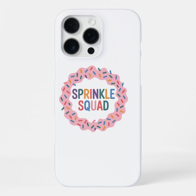 Sprinkle Squad | Baby Sprinkle iPhone Hülle (Rückseite)