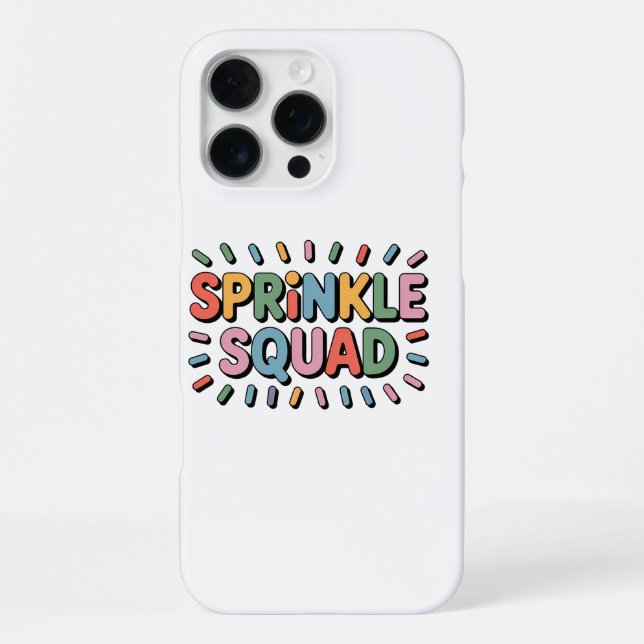 Sprinkle Squad | Baby Sprinkle iPhone Hülle (Rückseite)