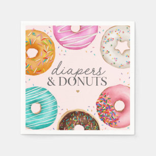 Sprinkled Donut Baby Dusche Party Dekoration Serviette