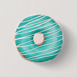 Sprinkled Donut Geburtstagsparty Baby Duwer Favori Button