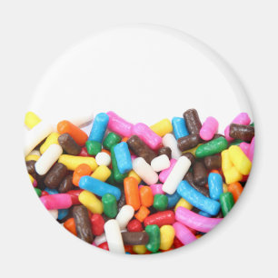 Sprinklen gefüllt Magnet