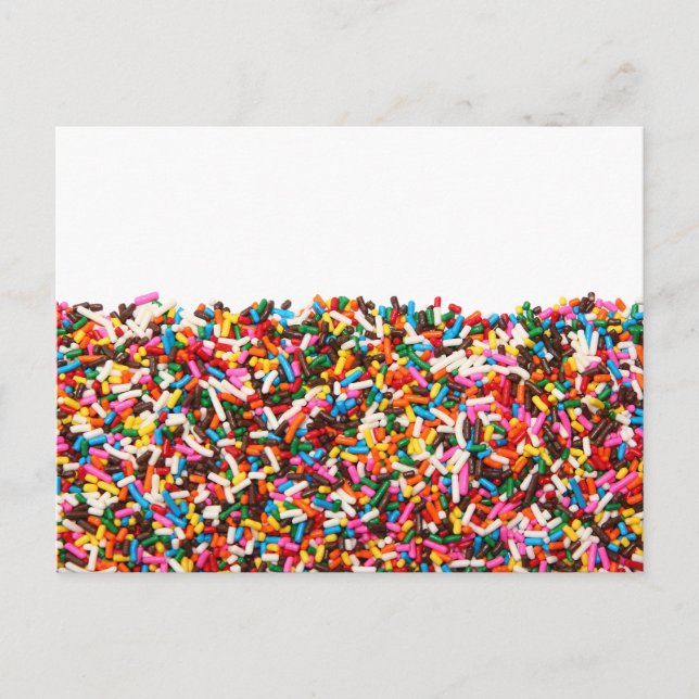Sprinklen gefüllt Postkarte (Vorderseite)