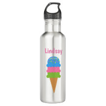 Sprinklen Ice Creme Cone Personalisiertes Wasser F