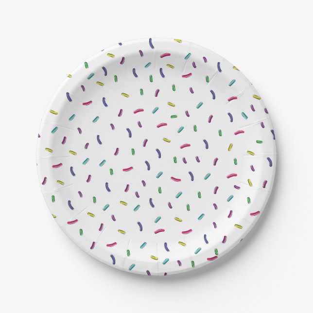 Sprinklen Pappteller (Vorderseite)