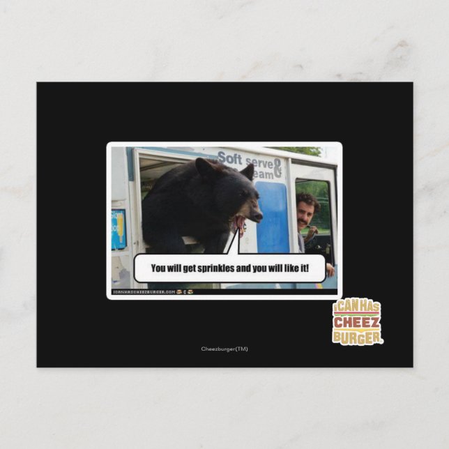 Sprinklen Postkarte (Vorderseite)