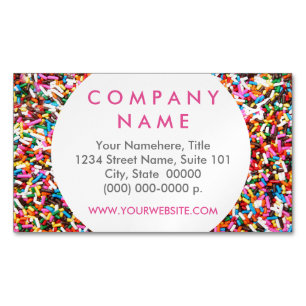Sprinkler Business Card Magnet