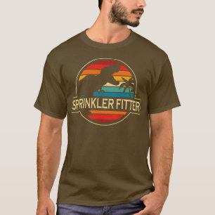 Sprinkler Fitter Dinosaur T-Shirt