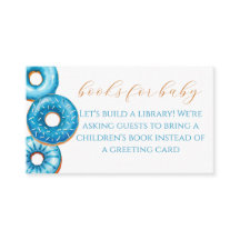 Sprinkler mit Liebe Donut Baby Shower Book Drive