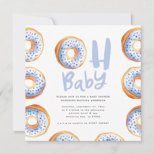 Sprinkler mit Liebe Donut Babydusche Ankündigung