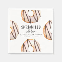 Sprinkler mit Liebe Donut Babydusche
