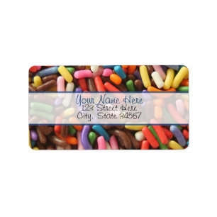 Sprinkles Adressenmarkierungen Adressaufkleber