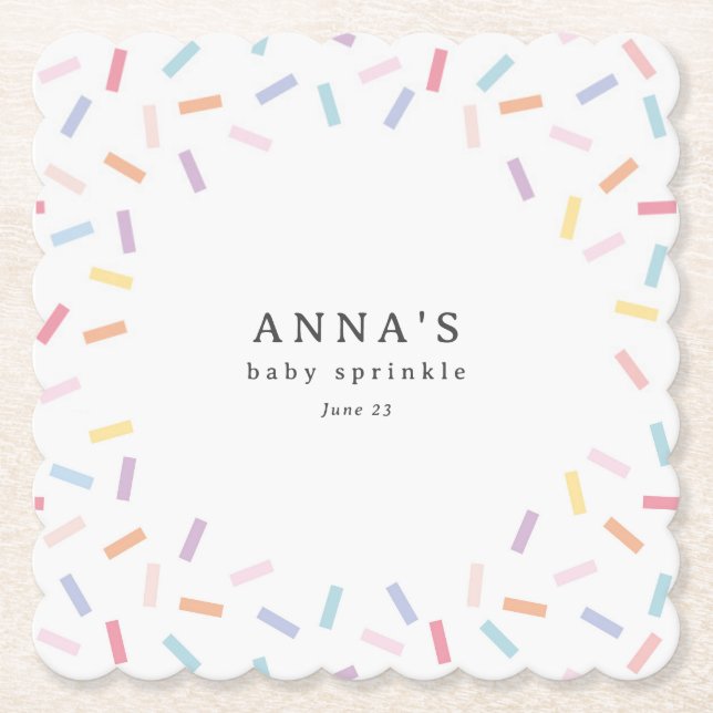 Sprinkles Baby Sprinkle Untersetzer (Vorderseite)