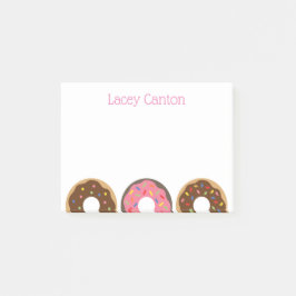 Sprinkles Donuts Personalisiertes Post-it-Notepad Post-it Klebezettel