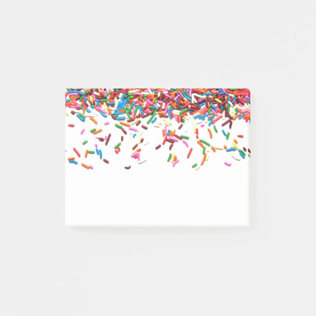Sprinkles Post-it®-Hinweise Post-it Klebezettel (Vorderseite)