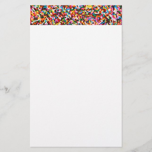 Sprinkles Stationery Briefpapier (Vorderseite)