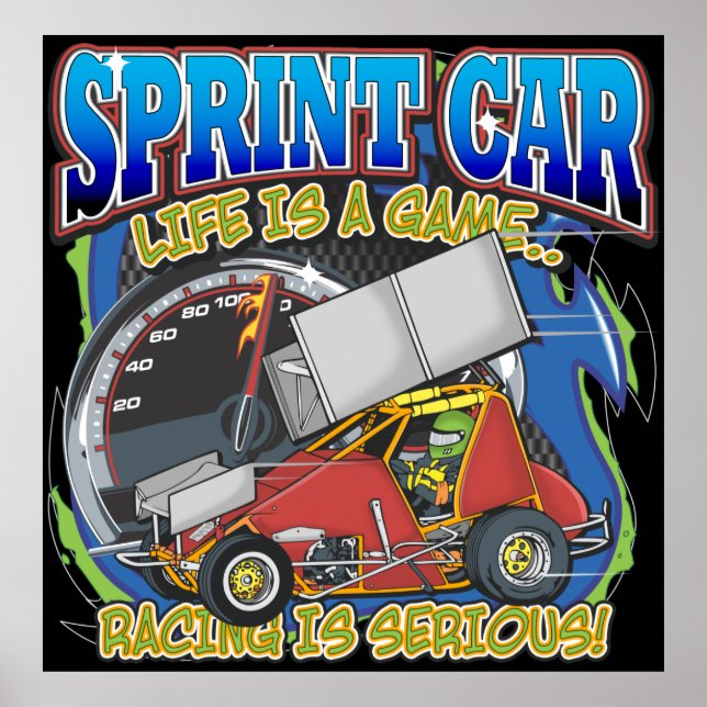 Sprint Car Life Poster (Vorne)