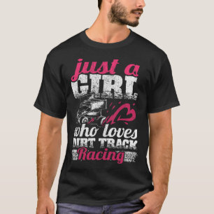 Sprint Car Lover Nur ein Mädchen, das Lieben nicht T-Shirt