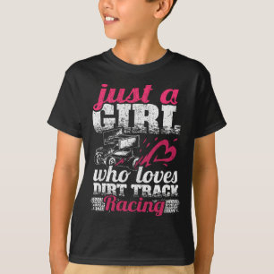 Sprint Car Lover Nur ein Mädchen, das Lieben nicht T-Shirt