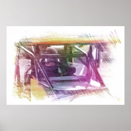 Sprint Car Posters Poster