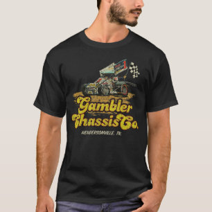 Sprint Car Racing Gambler Chassis Co T-Shirt