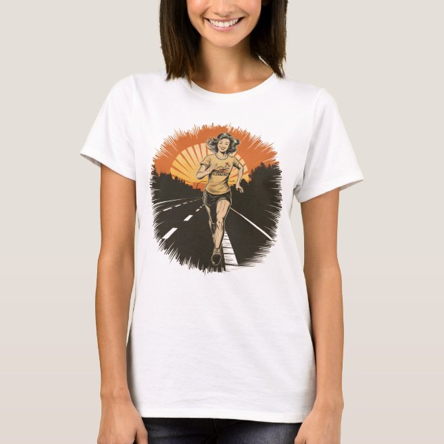 Sprint der Stille T-Shirt (Vorderseite)