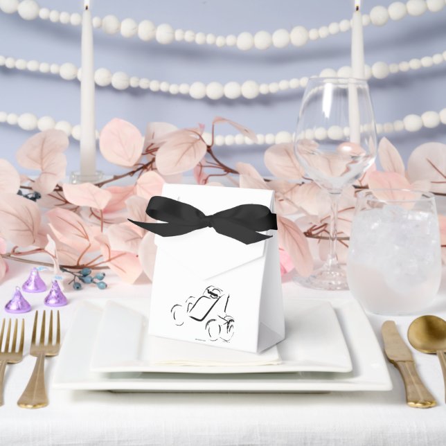 Sprintcar 01 Schwarz Geschenkschachtel (Hochzeit)