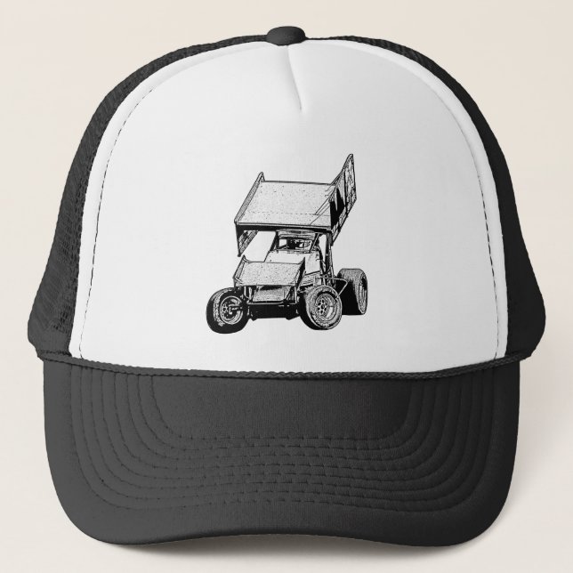 Sprinten Sie Auto 1 Truckerkappe (Vorderseite)