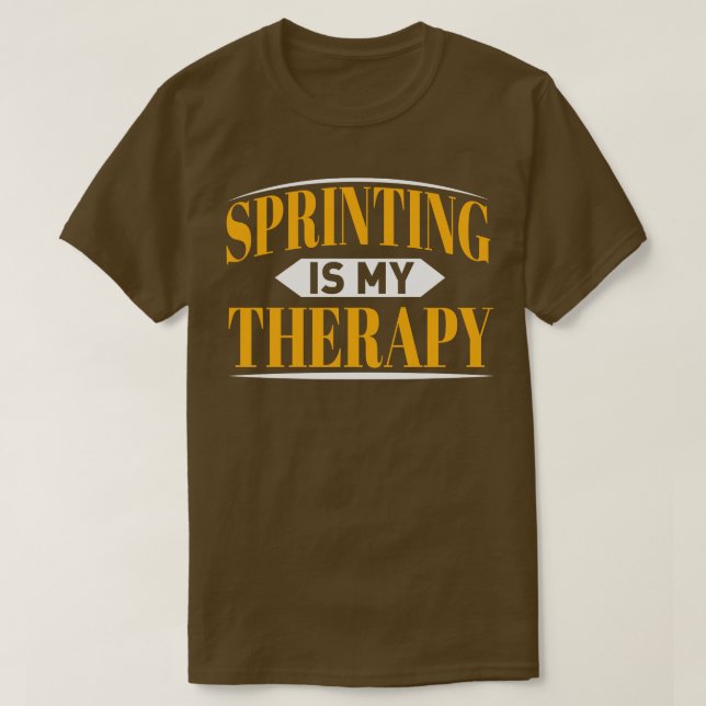 Sprinter-Design T-Shirt (Design vorne)