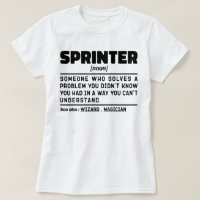 Sprinter Noun Definition Sport Fitness Lover Cool