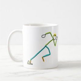 Sprinter Stickman Kaffeetasse