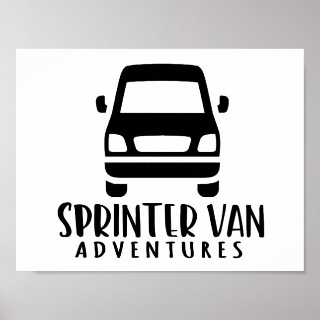 Sprinter Van Adventure Poster (Vorne)