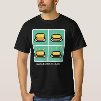 Sprite_button_8bit.png T - Shirt