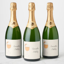Spritz Bubbly Cocktail Geburtstagsfeier