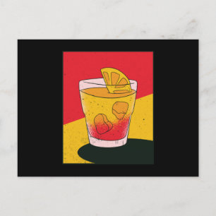 Spritz drink postkarte