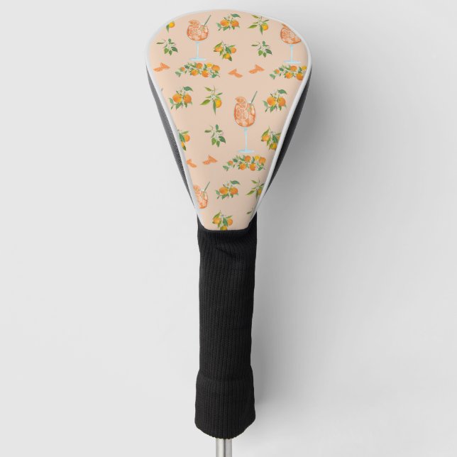 Spritz Sommer Geburtstag Golf Headcover (Vorderseite)