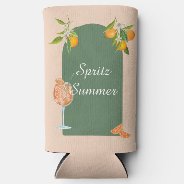 Spritz Sommer Geburtstag Selters Dosenkühler (Vorderseite)