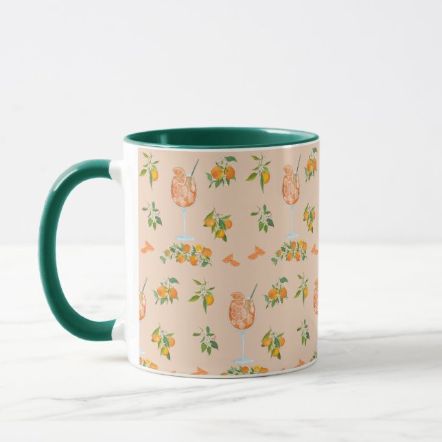 Spritz Sommer Geburtstag Tasse (Links)