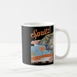 Spritz Veneto Italien Vintage Orange Wein Schwanz Kaffeetasse