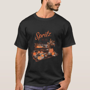 Spritz Veneto Italien Vintage Orange Wein Schwanz T-Shirt