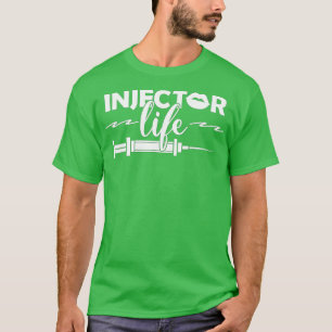 Spritze Ästhetische Krankenschwester T-Shirt